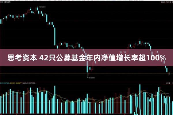 思考资本 42只公募基金年内净值增长率超100%